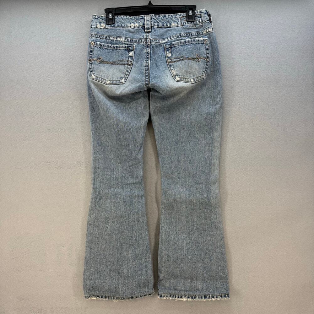 Silver Jeans Women's 28x33 (6) Light Blue Blaze Flare Vintage Preppy Normcore - Picture 2 of 15